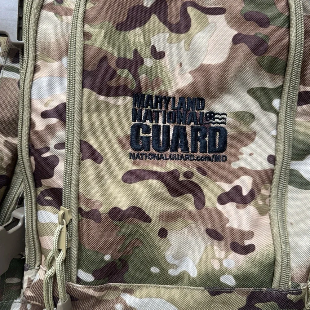 Sparta Gear‎ 3 Day Stretch Backpack Maryland National Guard bag Camo Tactical